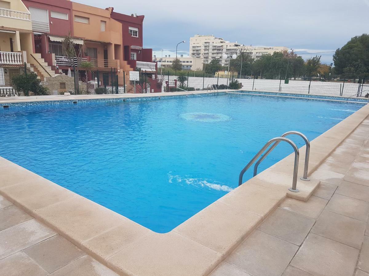 Duplex, Piscina Y Playa Villa La Pobla de Farnals Eksteriør billede