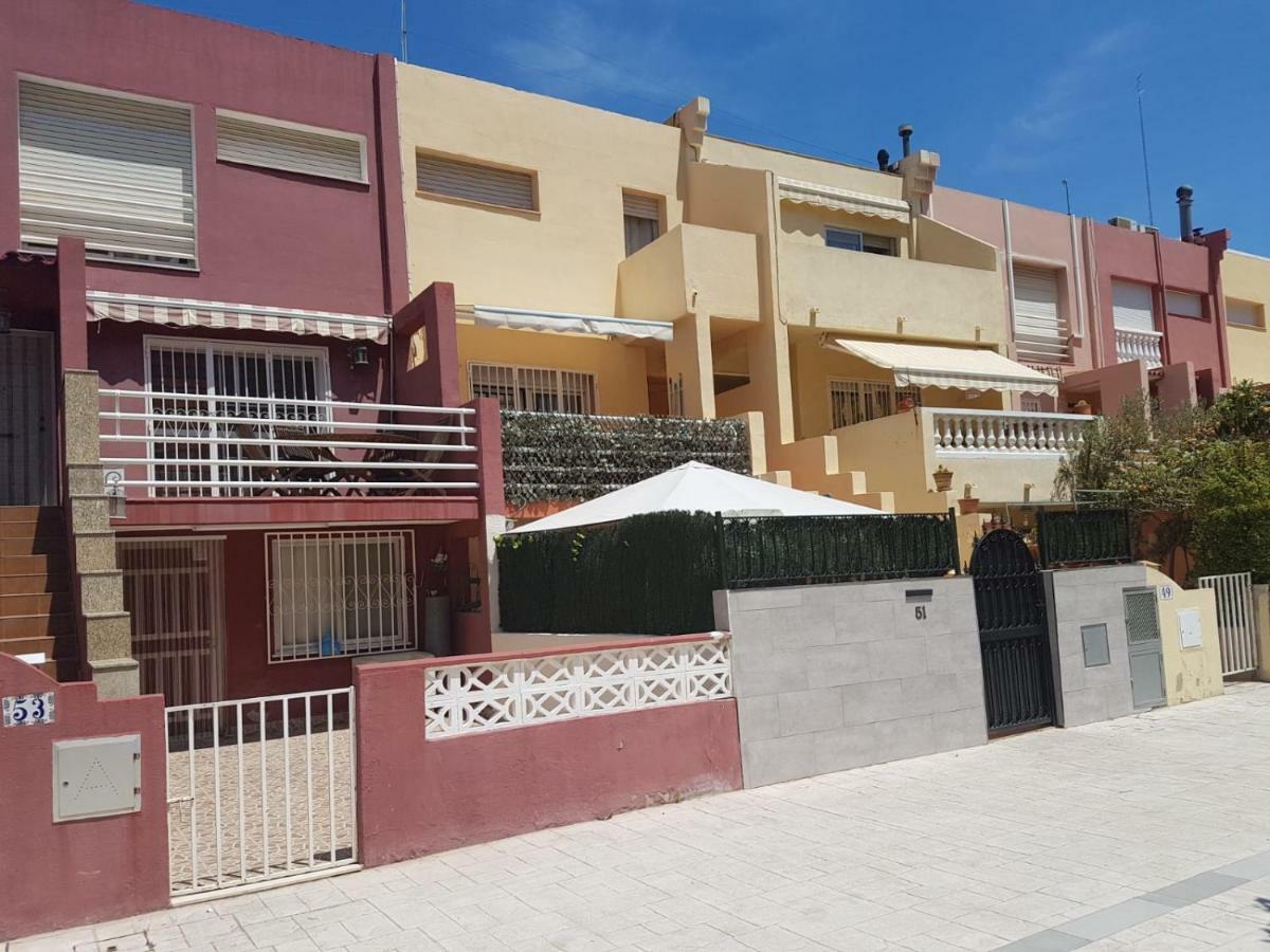 Duplex, Piscina Y Playa Villa La Pobla de Farnals Eksteriør billede